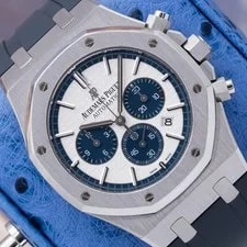 Audemars Piguet Royal Oak Chronograph Pride of Italy 26326ST White Dial Limited 3