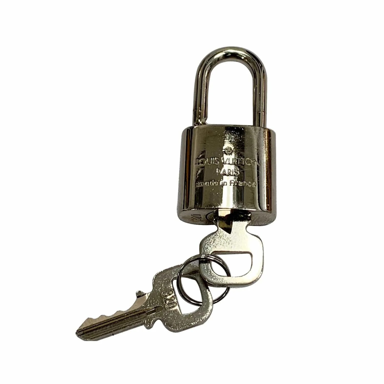 Louis Vuitton Padlock and 2 Keys Bag Charm Number 320 2