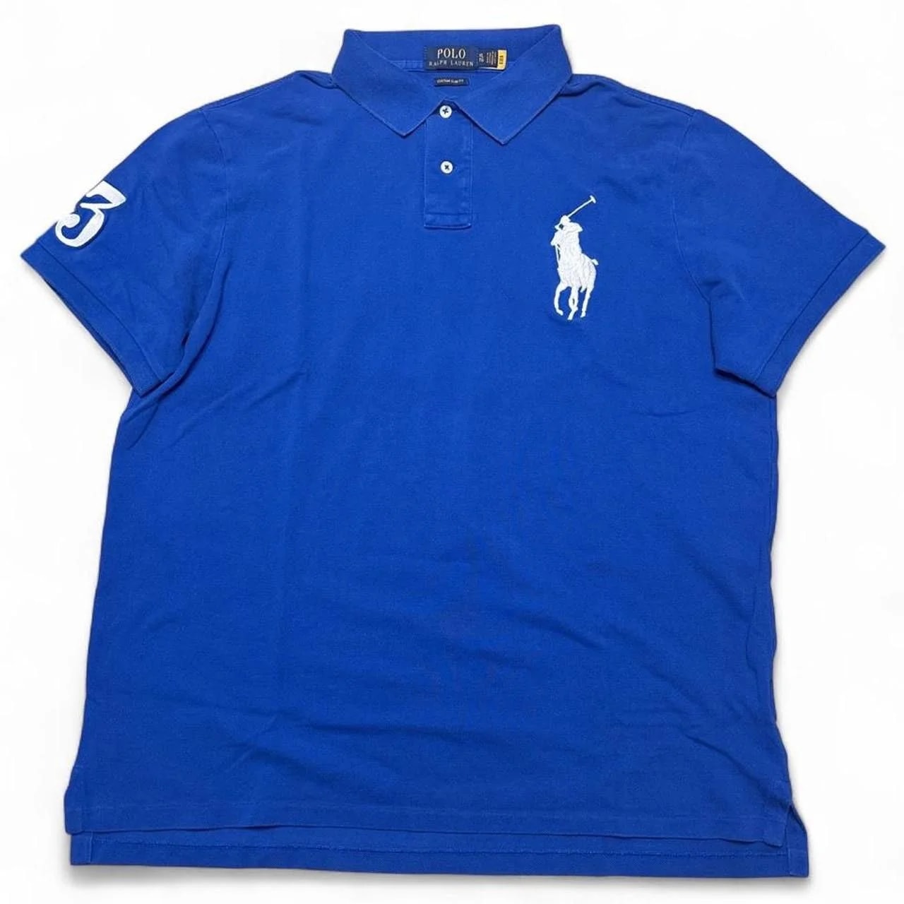 Polo Ralph Lauren — Polo Ralph Lauren Big Pony Blue Custom Slim Fit — streetwear — resale