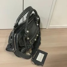Balenciaga Giant City 2way 173084 Auth Good 2