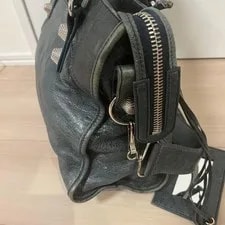 Balenciaga Giant City 2way 173084 Auth Good 4