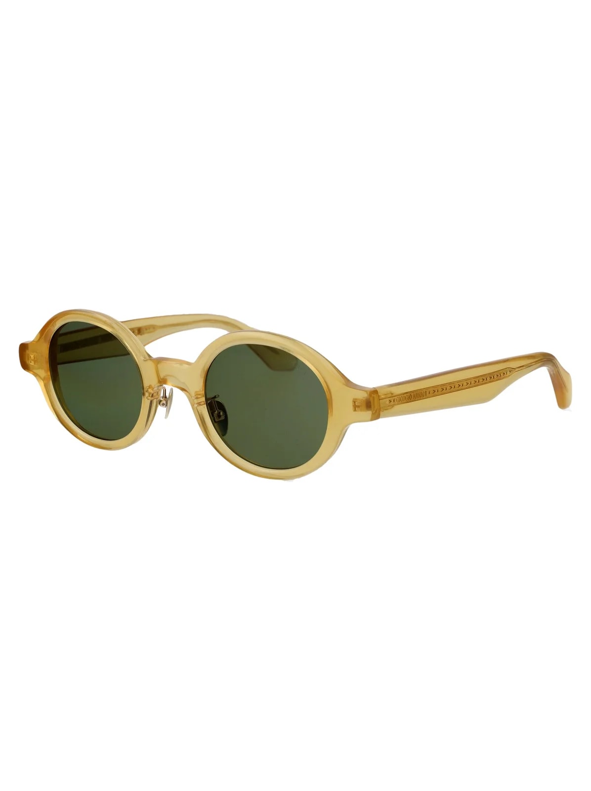 Giorgio Armani 0ar8205 Round Frame Sunglasses — Acetate 2