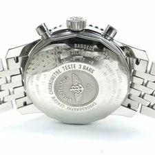Breitling A24322 Navi Timer GMT Automatic Chronograph Date Black F/S 4