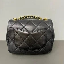 Chanel Flap With Top Chain Handle Crossbody 2