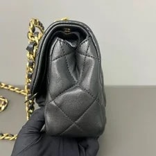 Chanel Flap With Top Chain Handle Crossbody 4