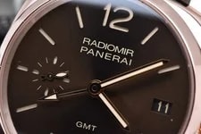 2015 Panerai Radiomir 1940 3 Days GMT Oro Roso 47mm Brown Dial PAM00570 3