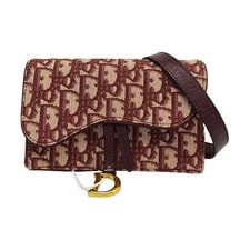 Dior — Dior Saddle Embroidered Classic Monogram Print - Excellent #1O32KQH — Handbag — resale