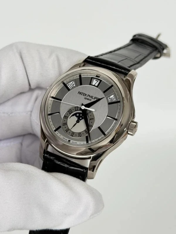 Patek Philippe Complicated Annual Calendar 18K White Gold 4