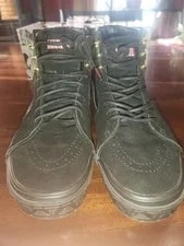 Vans X Marvel Sk8-Hi High Top Shoes Panther M 7 W 8.5 Limited Edition 2
