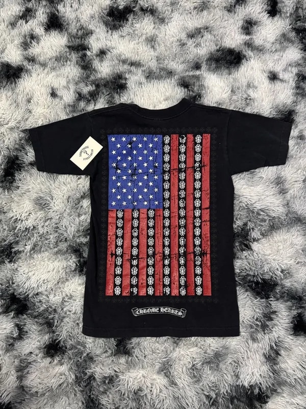 Chrome Hearts — Hearts U.s.a. Flag Tee — streetwear — resale