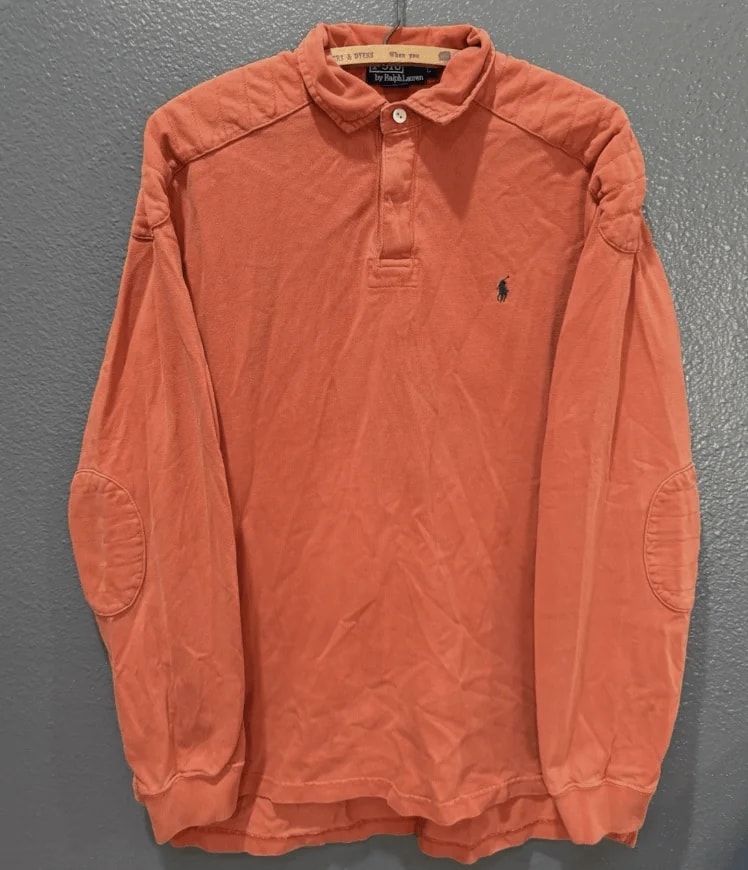 90s Ralph Lauren Heavyweight Rugby Polo — streetwear — resale