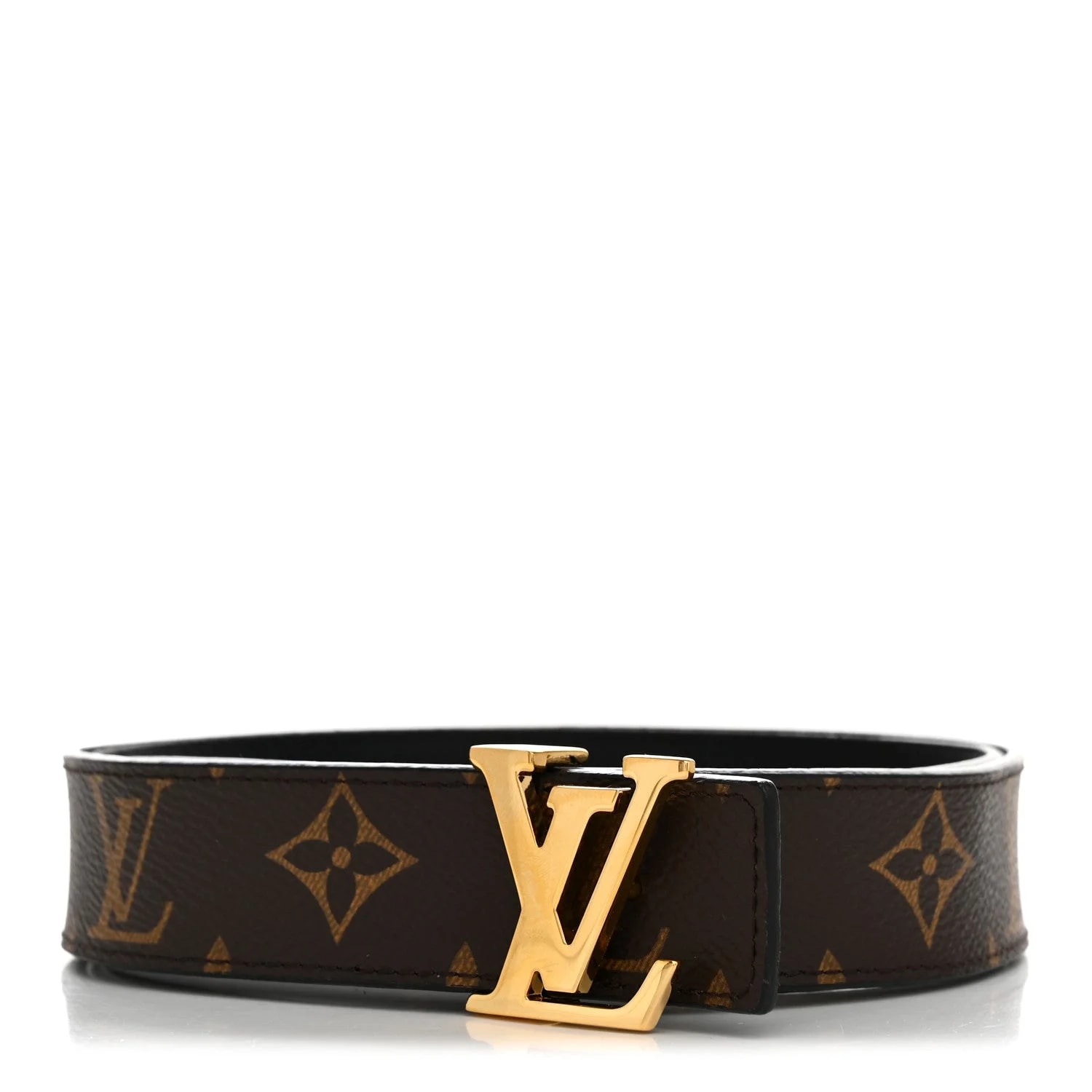 Louis Vuitton — 30mm Initiales Reversible Belt 90 36 — Accessory — resale