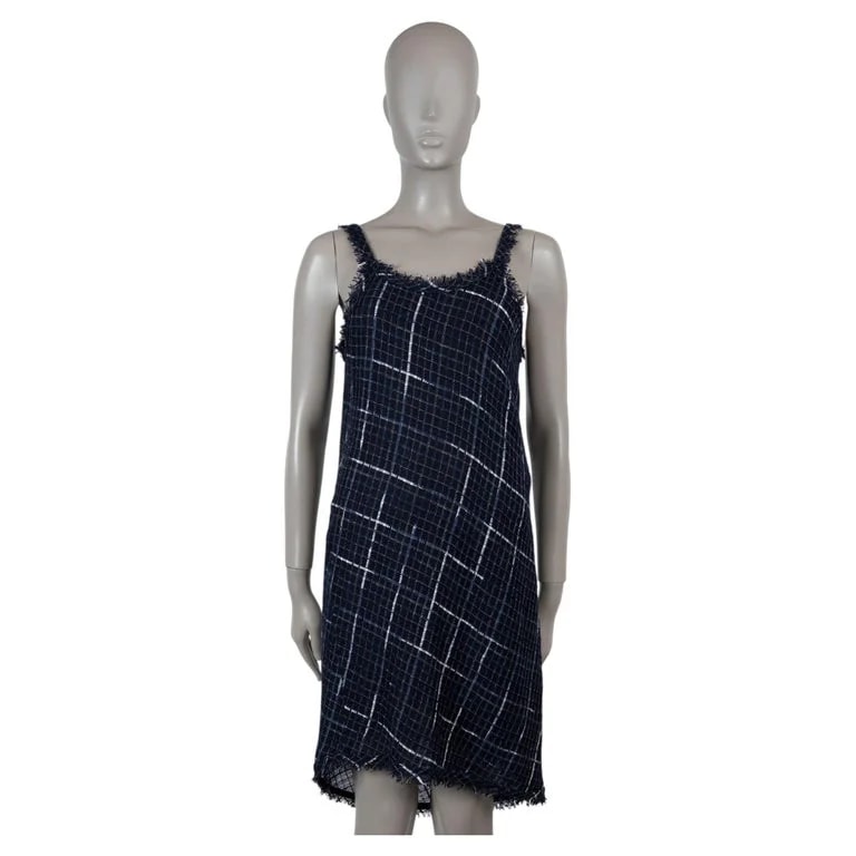 Chanel — Chanel Cotton 17P Fringe Trim Dress 40 M — Clothing — resale