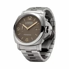 Panerai Luminor Marina PAM00734 Titanium Sand Dial 44mm 4