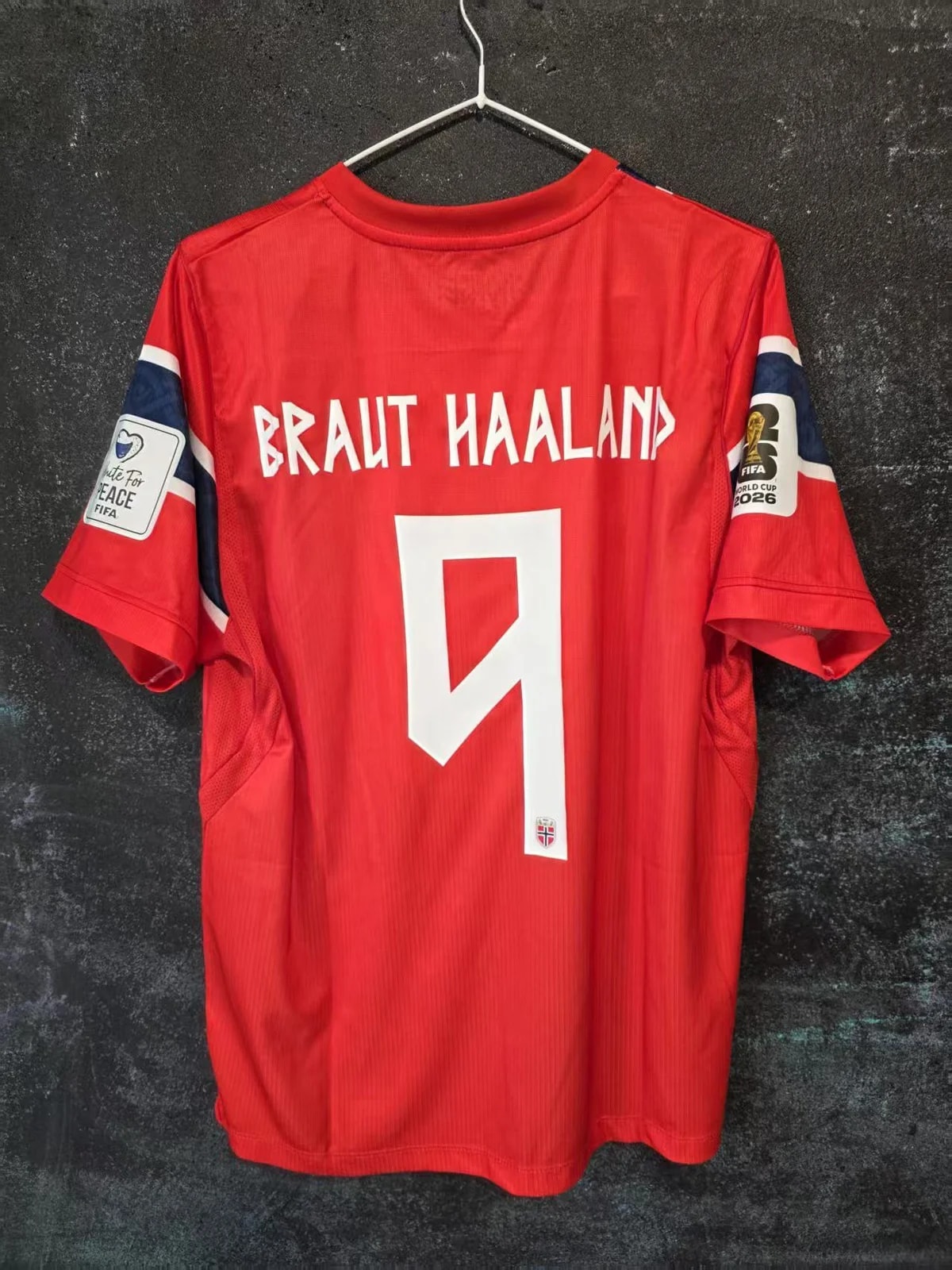 2026 World Cup Norway 9 Erling Haaland Home 4