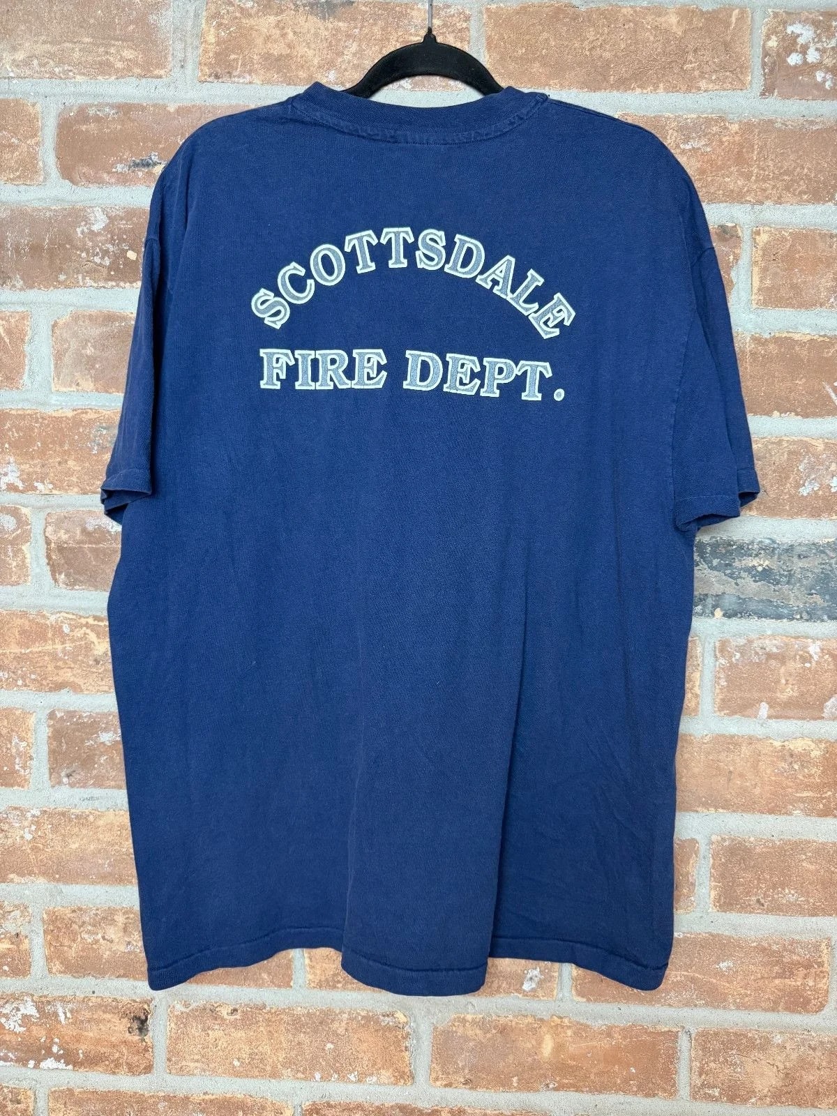 90s Scott’s Dale Fire Dept Single Stitch T Shirt — streetwear — resale