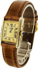 Cartier — Cartier Must de Tank W1003153 SM Cream 20mm Quartz Excellent A6824 — Watch — resale