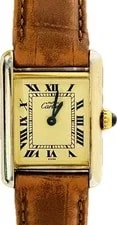 Cartier Must de Tank W1003153 SM Cream 20mm Quartz Excellent A6824 3