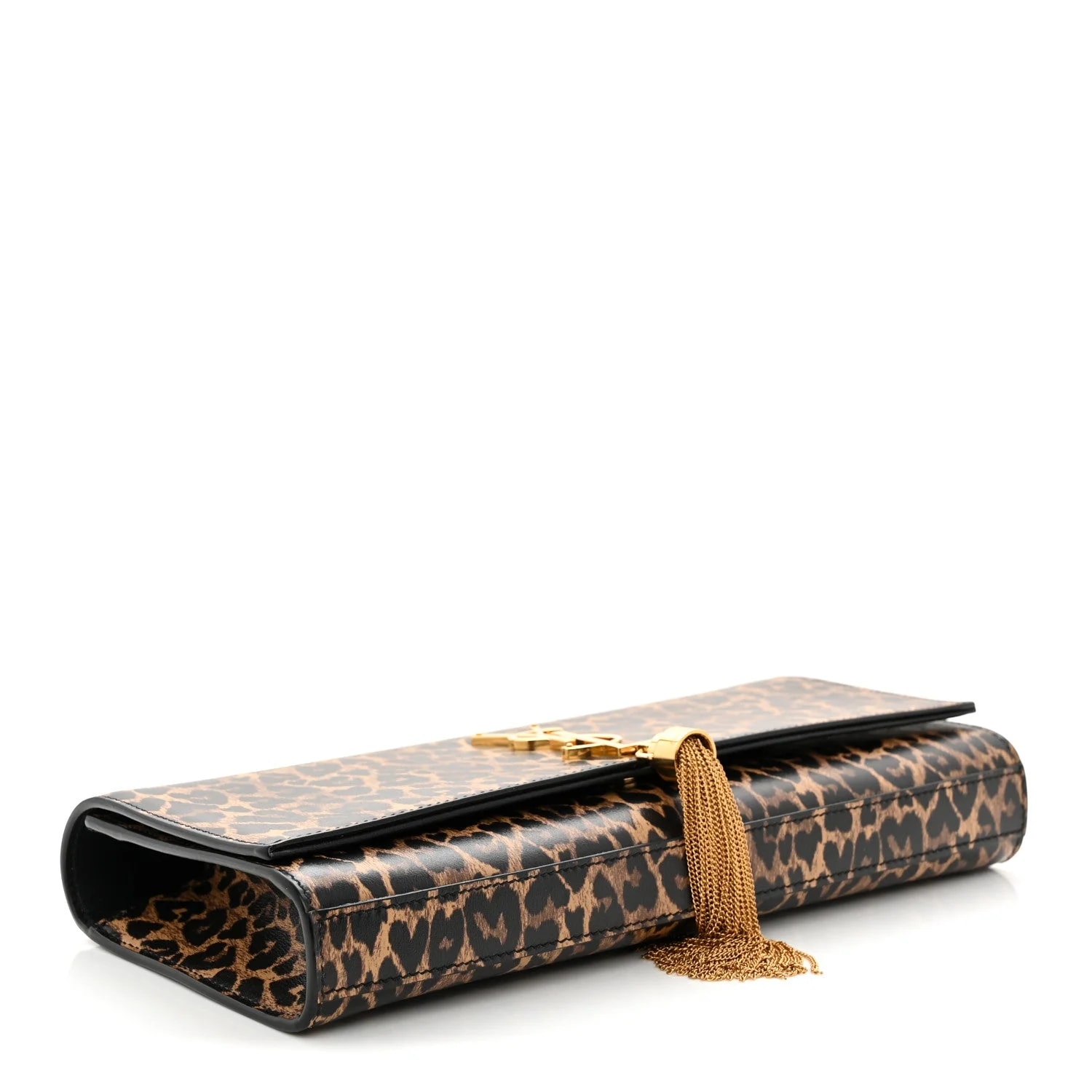 Heart Leopard Printed Classic Kate Tassel Naturale 4