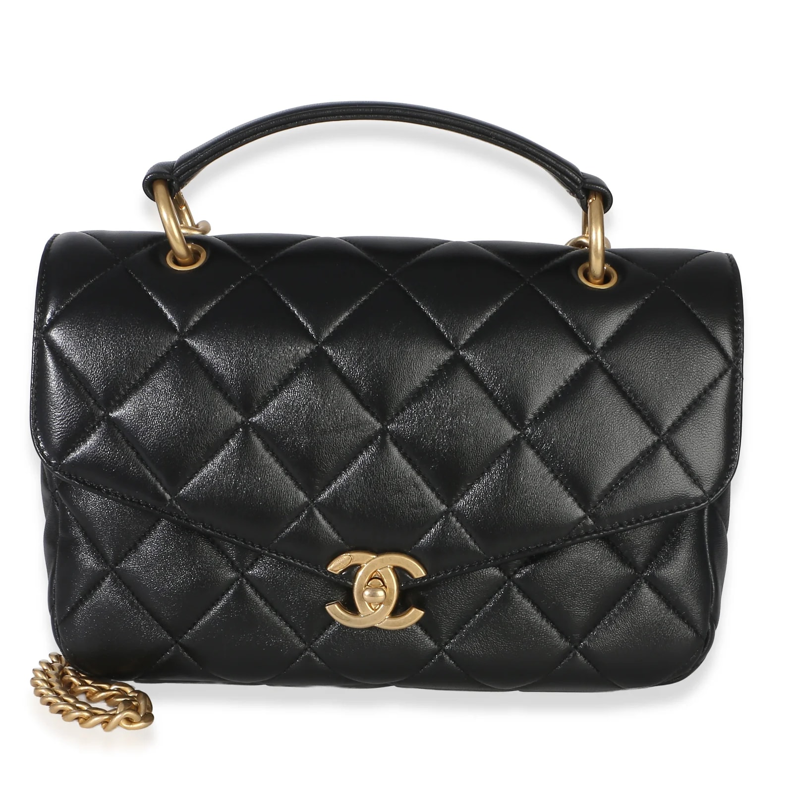 Chanel — Chanel Top Handle Envelope Flap — Handbag — resale