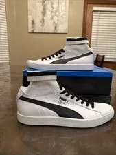 Puma Clyde Shoe 10.5 Basketball 36494802-02 Socks NYC 3
