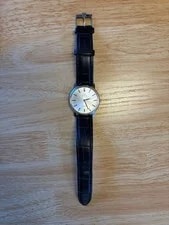 Omega — Omega Geneve Manual Wind 1972 Silver Dial Leather Strap From Japan — Watch — resale