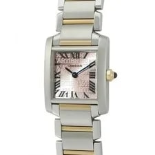 Cartier — Cartier Tank Française SM 160th Anniversary 2007 Christmas LTD W51036Q4 #028 — Watch — resale
