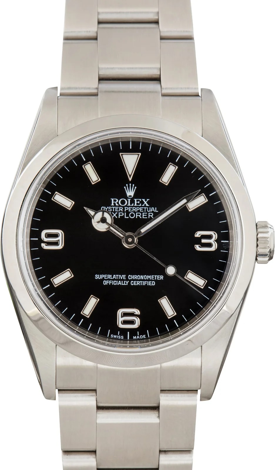 Rolex Explorer 36 Ref 114270 Black Arabic Dial 2