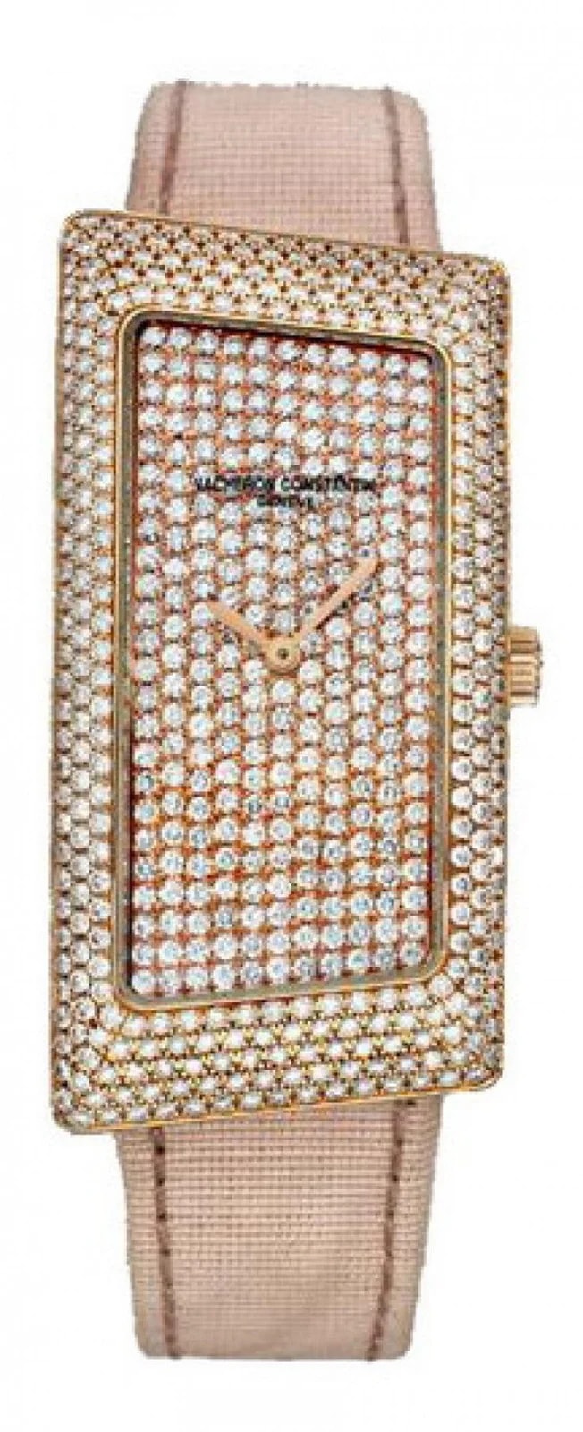 Worldofluxuryus — Vacheron Constantin 18K Rose Gold & Diamonds — Watch — resale