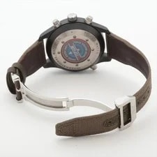 IWC Pilot Double Chronograph TOP GUN IW379901 Ce×ti SS & Leather AT Black 4