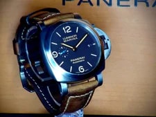 Panerai Luminor Marina 1950 PAM01351 Titanium 44mm Brown Dial – 3 Days Automatic 2