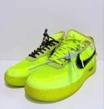 10.0US Off-White Air Force 1 Volt 4