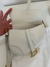 Dior Mini Soft Saddle With Strap 3