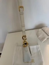 Dior Mini Soft Saddle With Strap 4