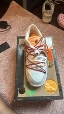 Off-White — Off-White X Lot Dunk Low ‘Lot 35 of 50’ US M 7.5 US W 9 New With Box — Sneaker — resale