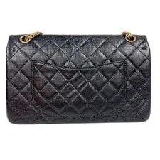 Chanel 2.55 Large Flap A37587 Aged Calf Hardware #OK1009 2
