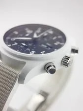 IWC Pilot Top Gun Chronograph Black Dial "Lake Tahoe" White Ceramic 44mm 4