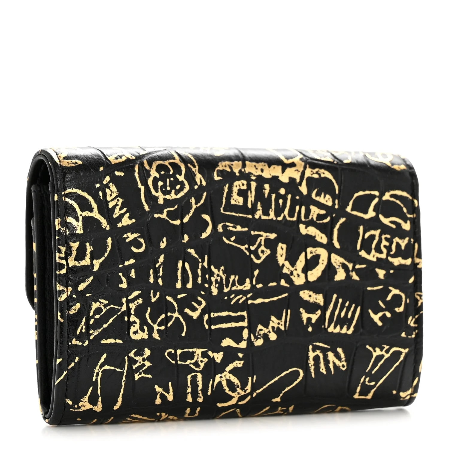 Embossed Graffiti 2.55 Reissue Flap Card Holder 3