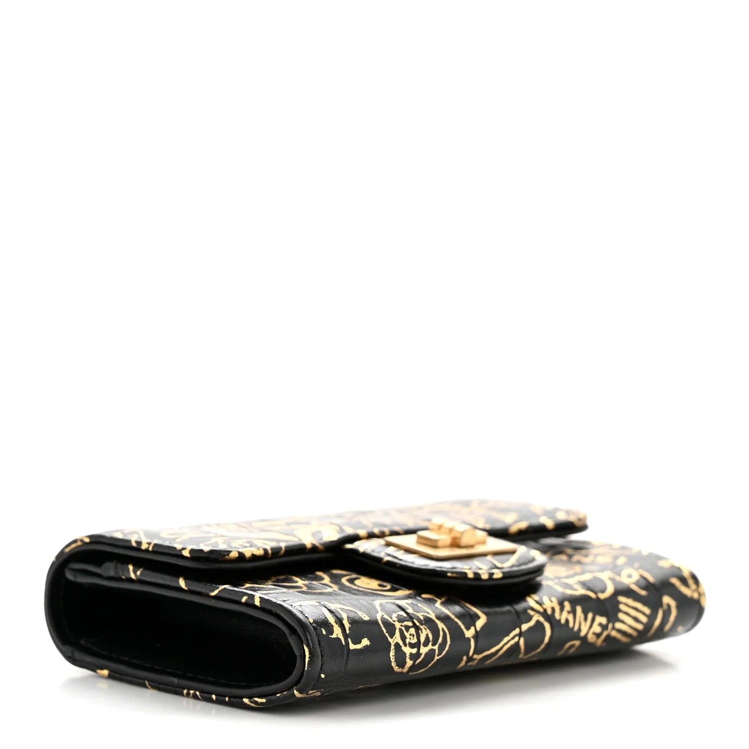 Embossed Graffiti 2.55 Reissue Flap Card Holder 4