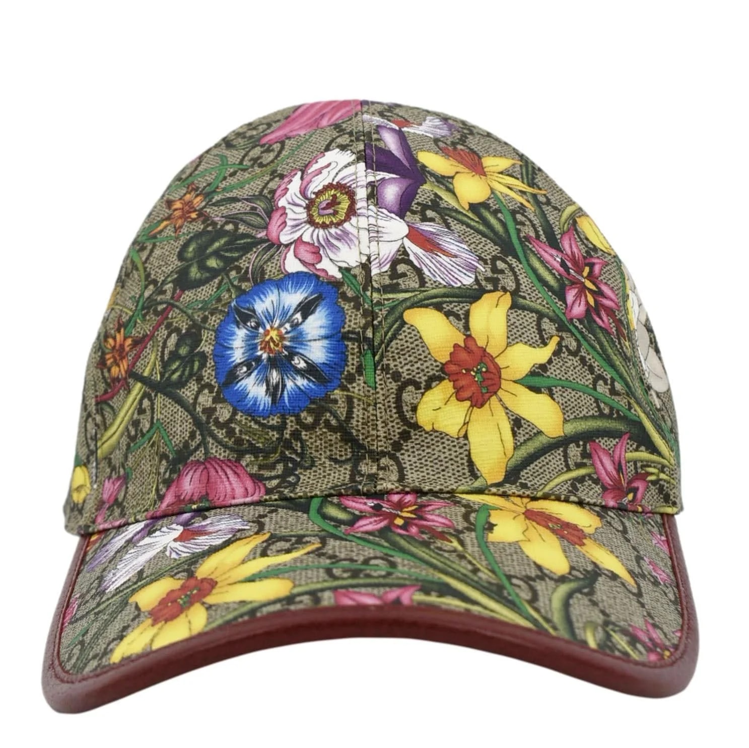 Gucci — Gucci Claudia Baseball Flora Hat 58 CM 603986 — Accessory — resale