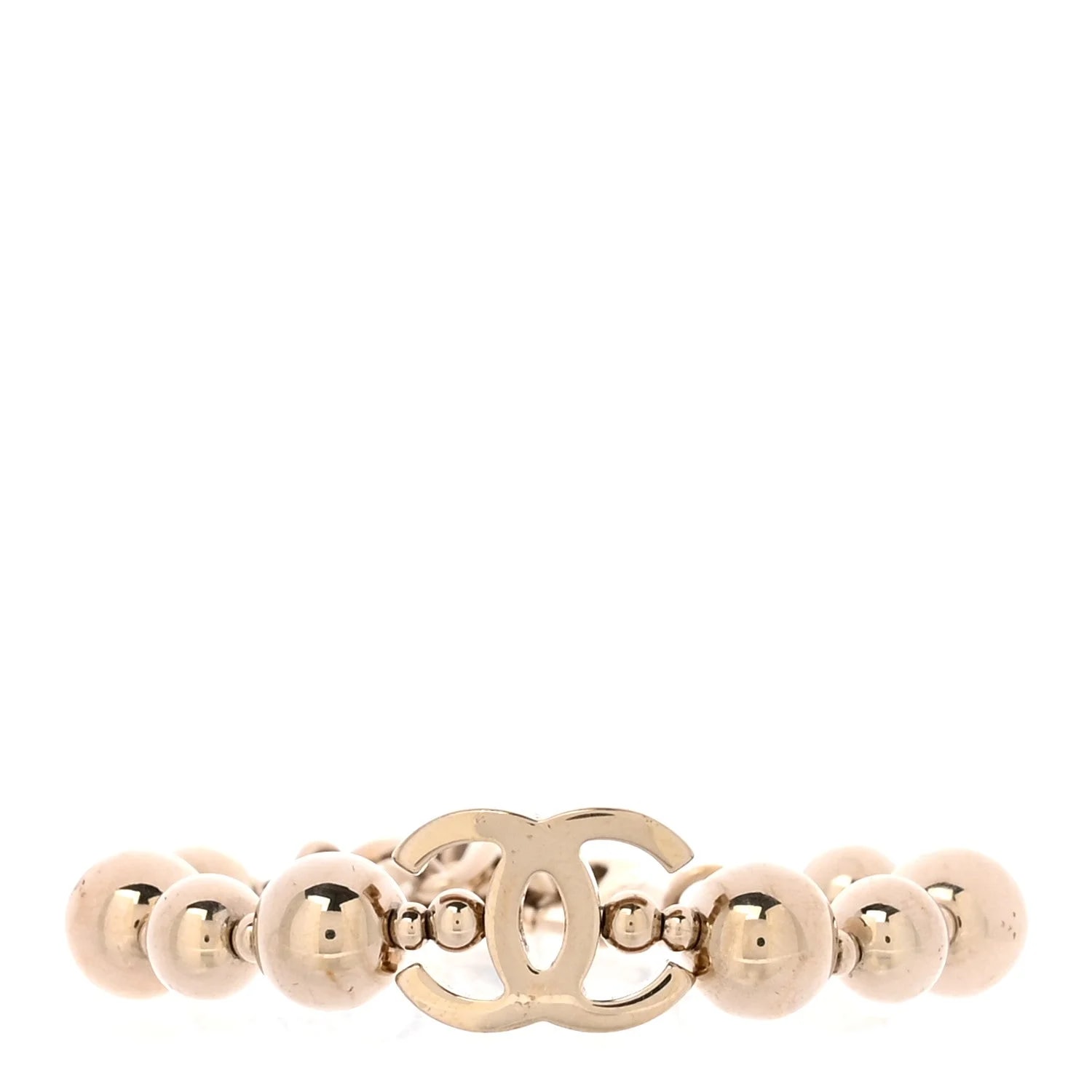 Chanel — Metal Beaded CC — Jewelry — resale