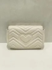 Gucci GG Marmont Chevron Chain Crossbody Auth 3