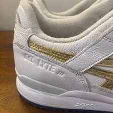 Asics Gel Lyte III White Gold ’S Size US 8 EU 2