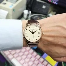 2010s Patek Philippe 5227R-001 Calatrava 39mm 18K Rose Gold Cream 2