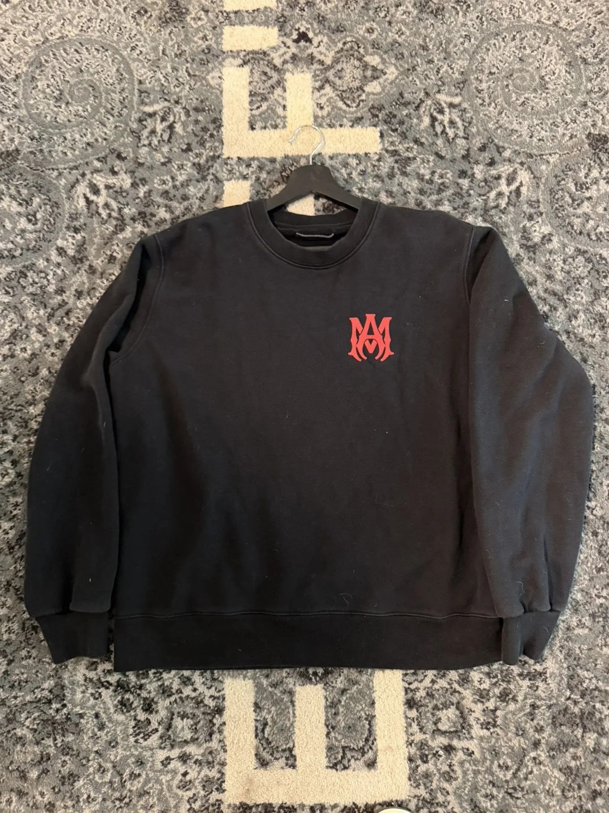 Amiri — Amiri Logo Crewneck X-Lage — streetwear — resale