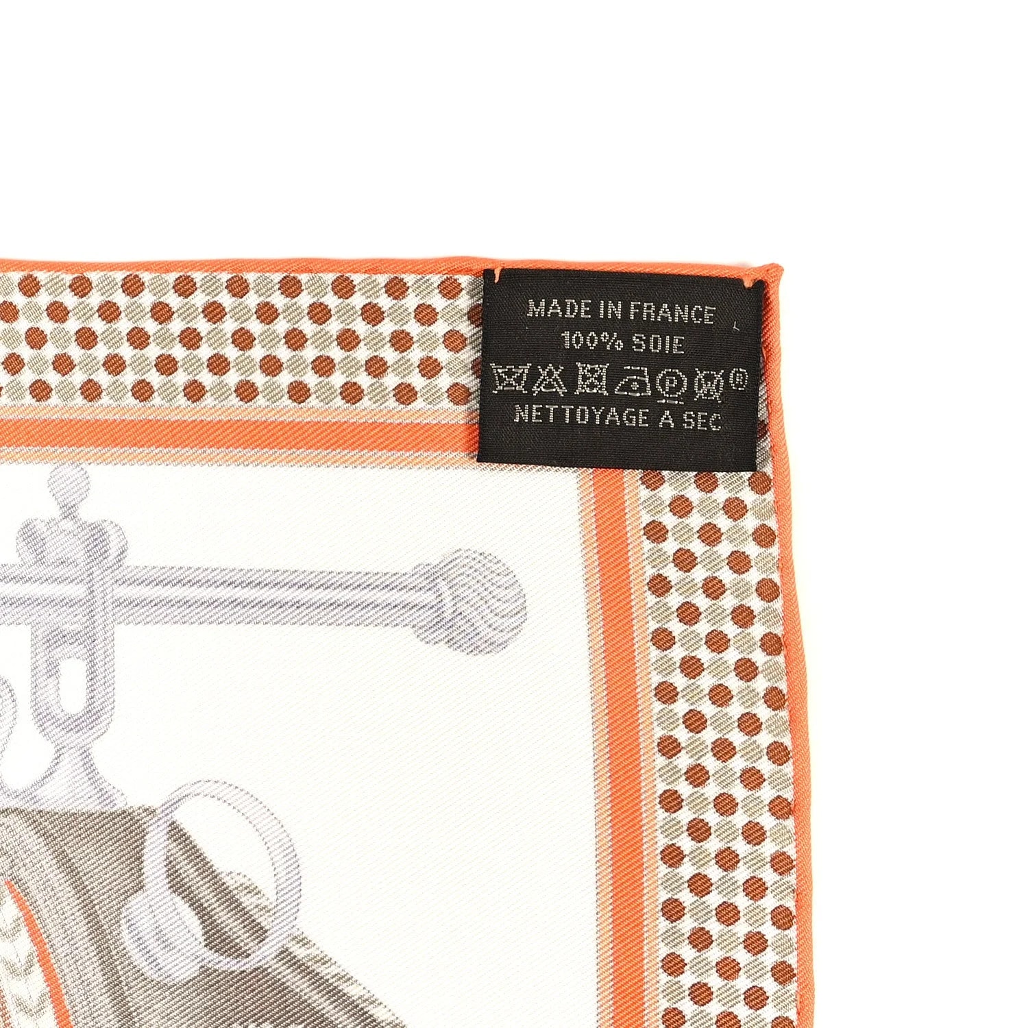 Carrick A Pompe Pocket Square 45 Brun 4