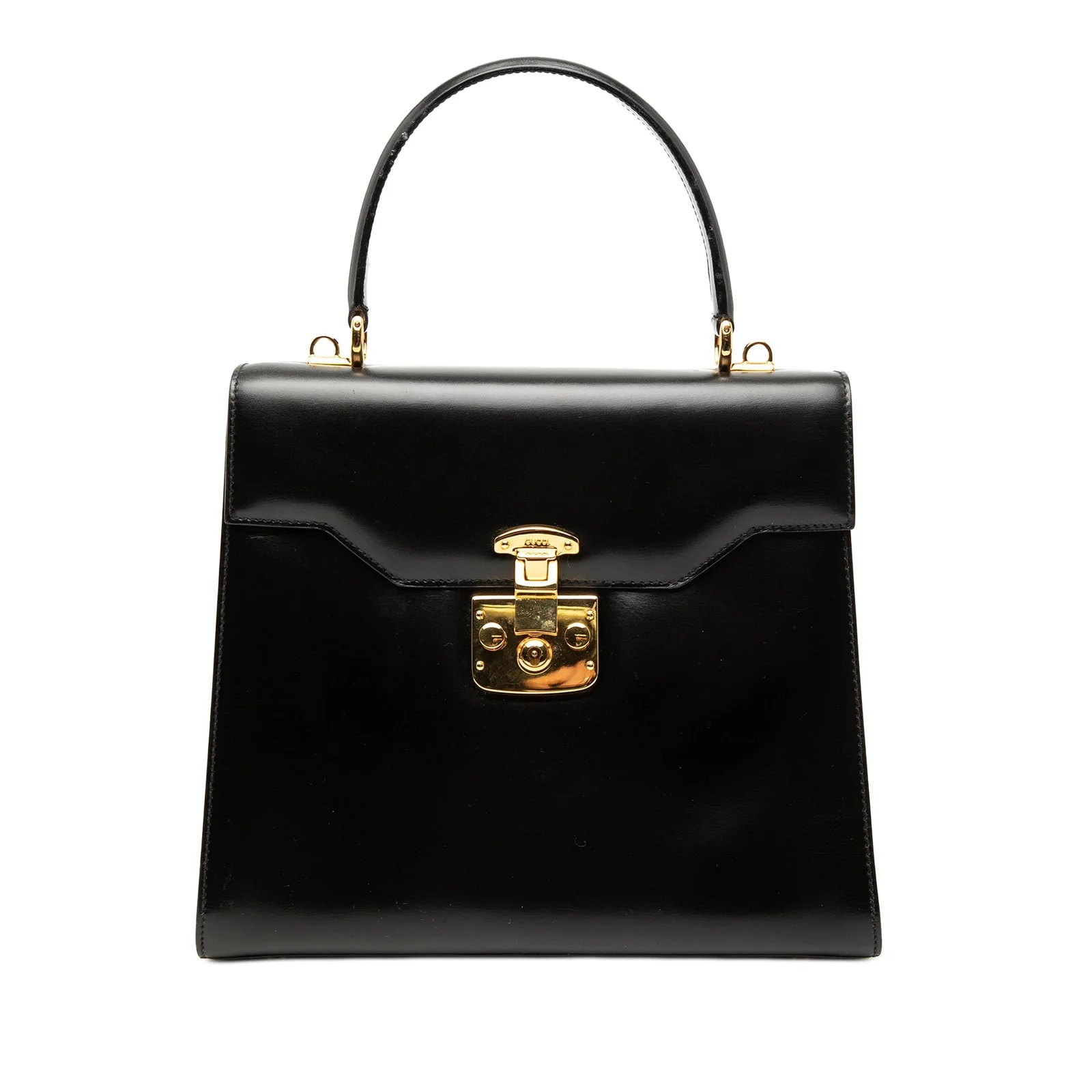 Gucci — Smooth Lady Lock Satchel — Handbag — resale