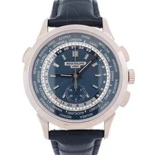 Patek Philippe — Patek Philippe World Time 39.5mm Blue Dial Ref# 5930G-010 — Watch — resale