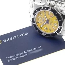 Breitling — Breitling Superocean A17367 Automatic 44mm Yellow — Watch — resale