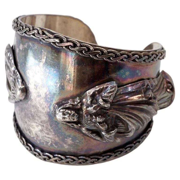 J Dauphin — Sacred Heart Cuff Jesus Sculptural J Dauphin — Jewelry — resale